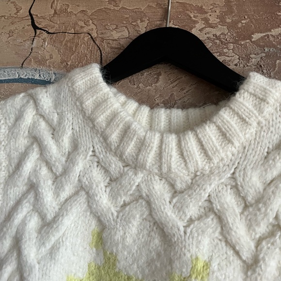 Zara Women's Space Invaders Taito Sweater Knit Short Vest - Picture 10 of 11